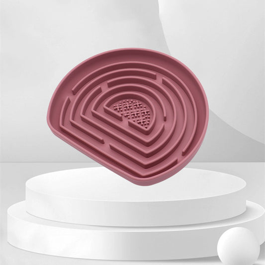 Comedero de silicona antiatragantamiento con ventosa para mascotas de Slow Food